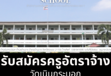 รับสมัครงานครู, ครูอัตราจ้าง, หางานระยอง, โรงเรียนวัดเนินกระบอก, งานราชการระยอง, รับสมัครครูภาษาไทย, รับสมัครครูภาษาอังกฤษ, หางานบ้านค่าย, ข่าวการศึกษา, สมัครงานครู 2569