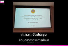 ก.ค.ศ. จัดประชุมเชิงปฏิบัติการตรวจสอบคำสั่งจัดบุคลากรทางการศึกษา 24-28 สิงหาคม 2569